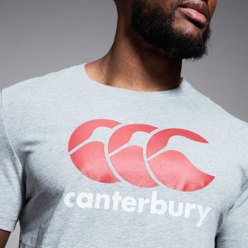 CANTERBURY CCC LOGO TEE CLASSIC MARL/R