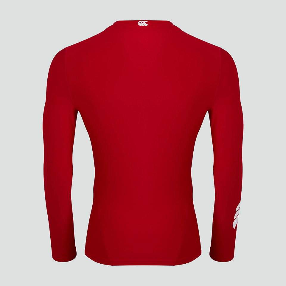 MENS THERMOREG LONG SLEEVED TOP RED