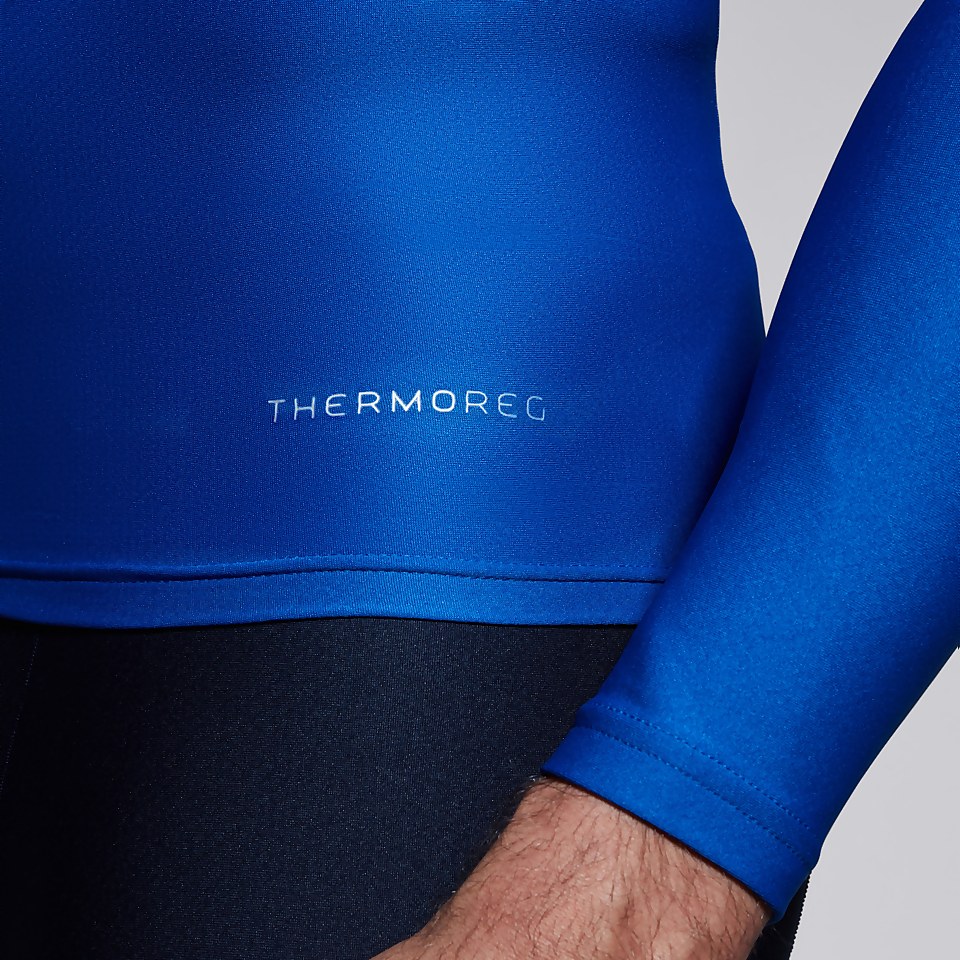 MENS THERMOREG LONG SLEEVED TOP BLUE