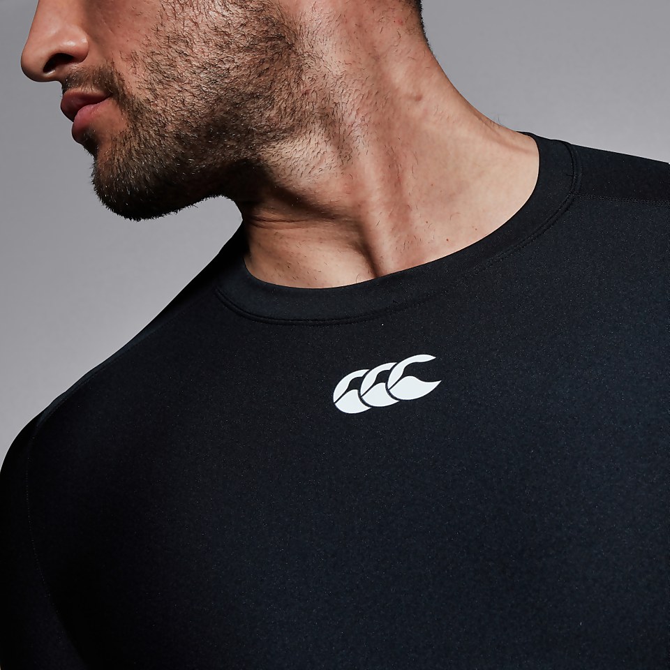 MENS THERMOREG LONG SLEEVED TOP BLACK