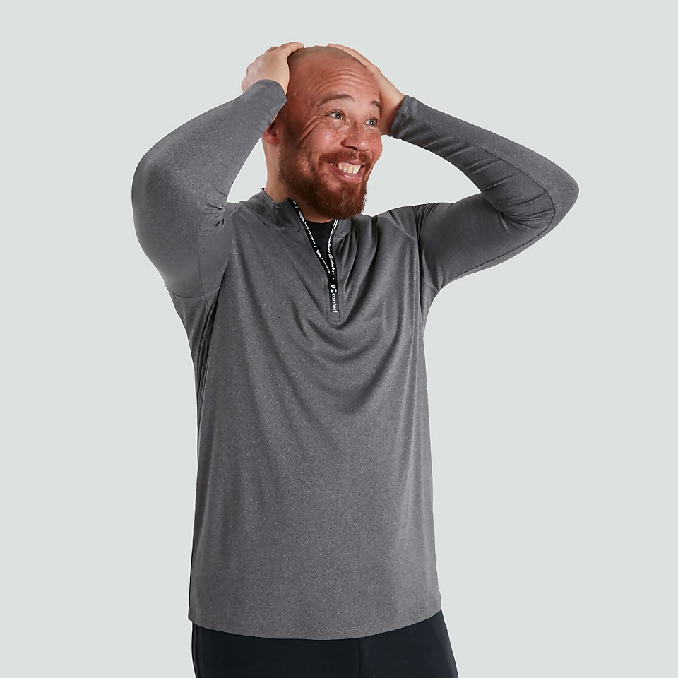 MENS VAPODRI 1ST LAYER GREY