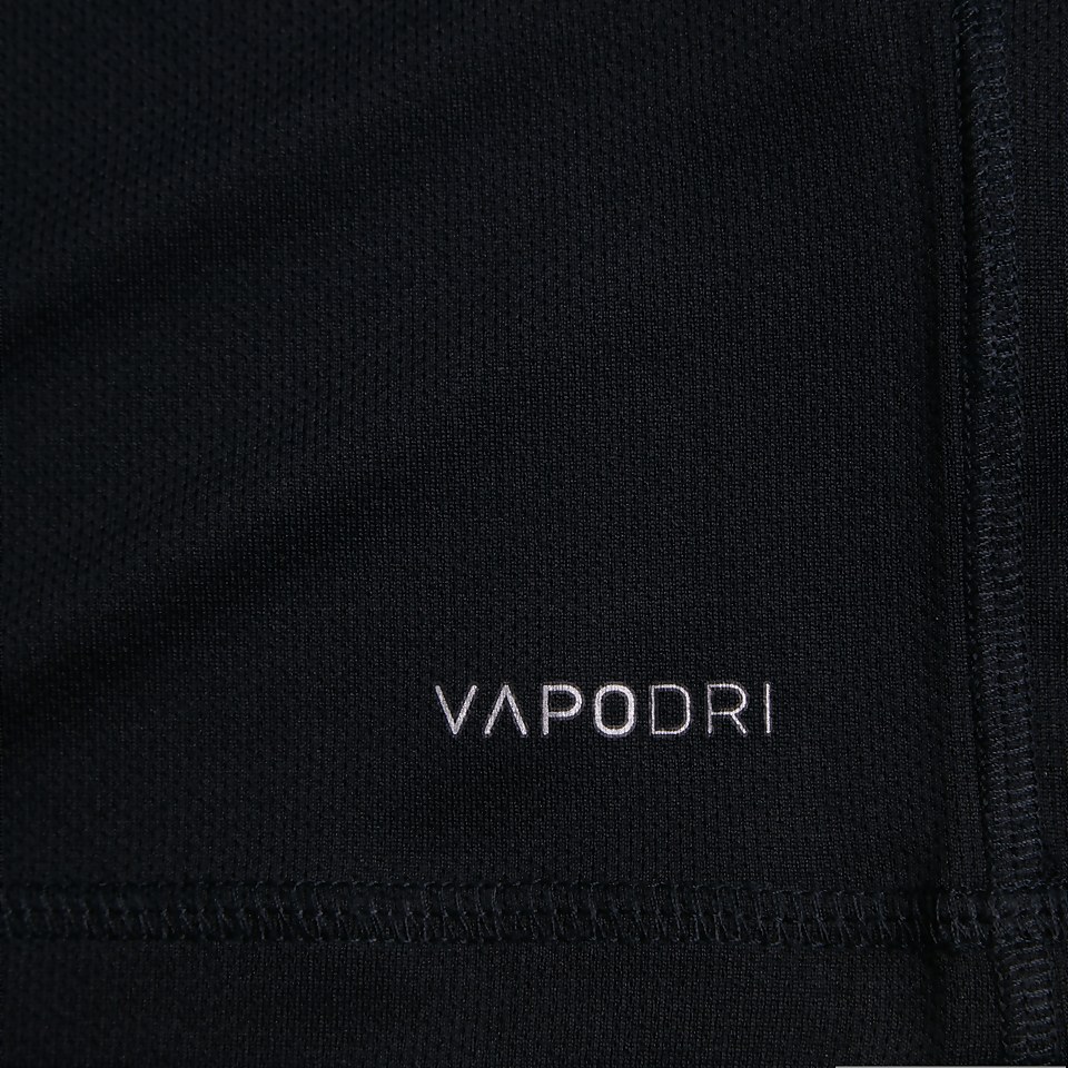 MENS CORE VAPODRI POLY SINGLET BLACK