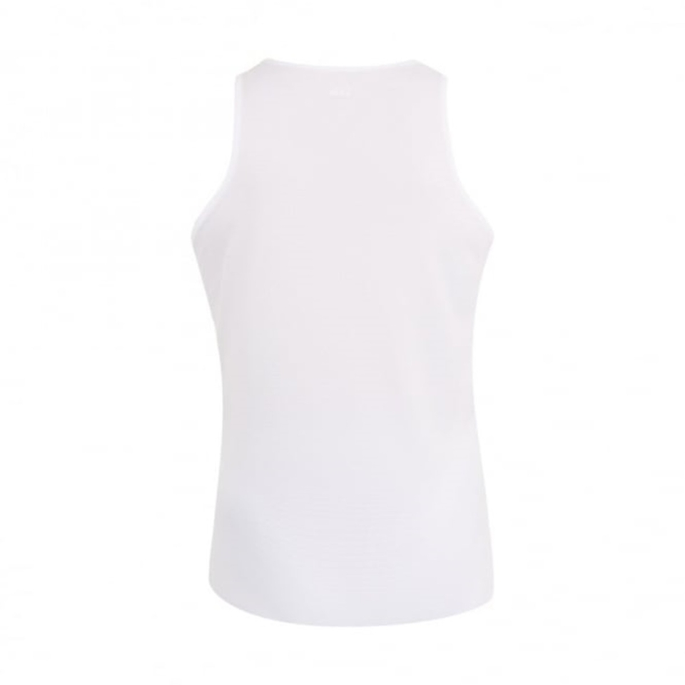 MENS TEAM DRY SINGLET WHITE