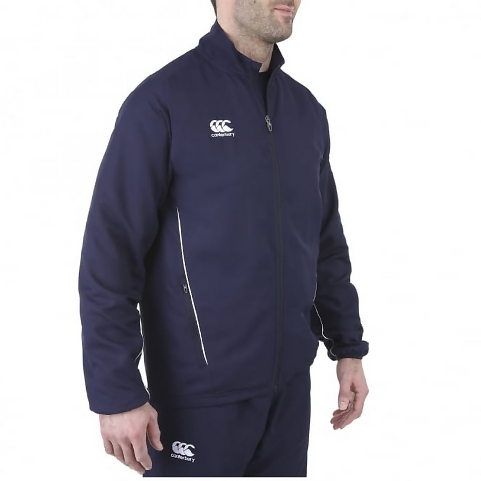 MENS TEAM TRACK JACKET NAVY