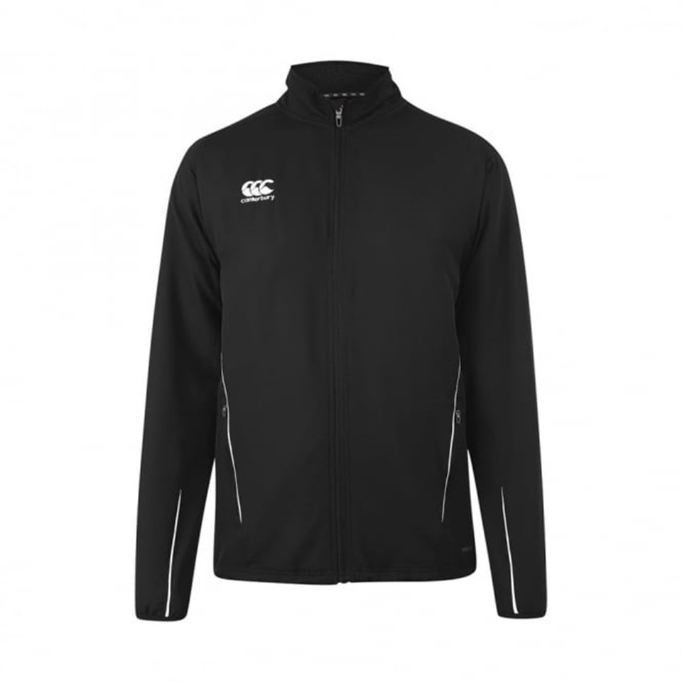MENS TEAM TRACK JACKET BLACK