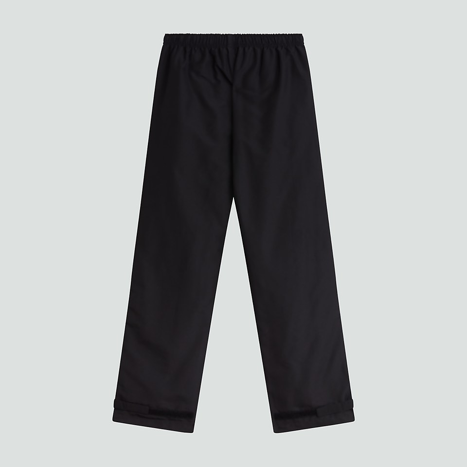 WOMENS OPEN HEM STADIUM PANTS BLACK