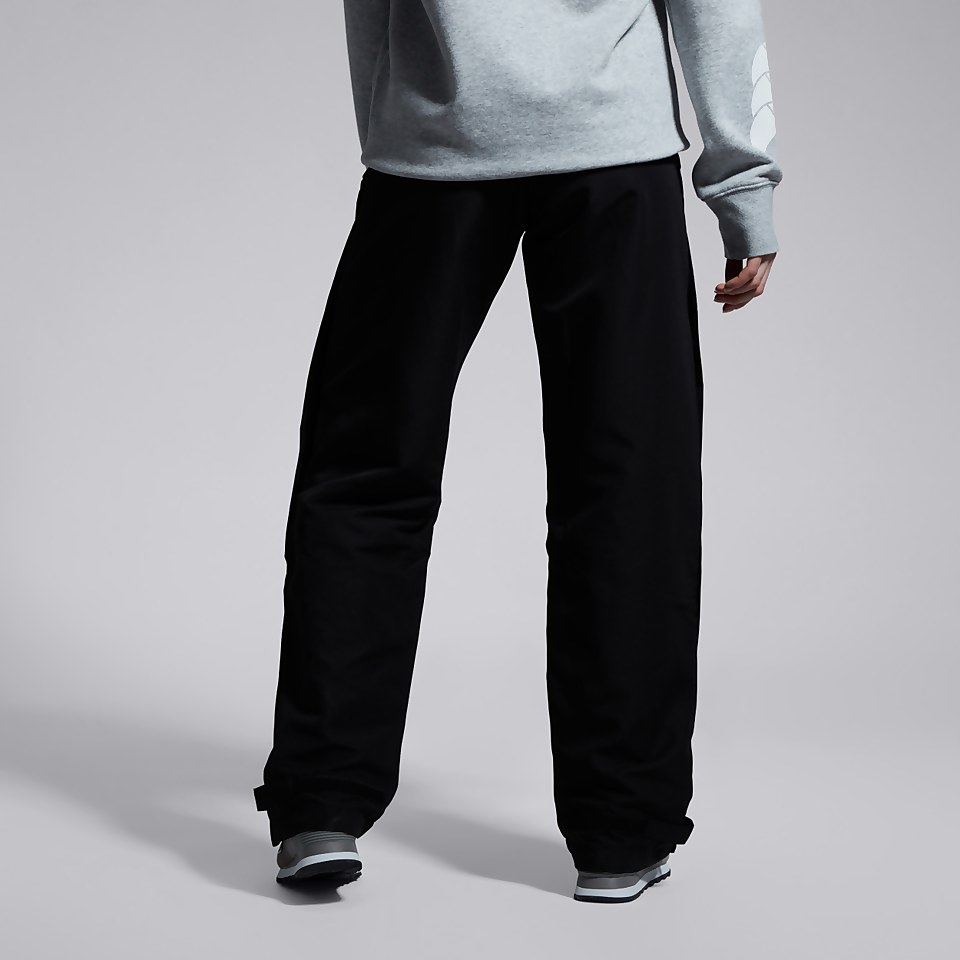 WOMENS OPEN HEM STADIUM PANTS BLACK