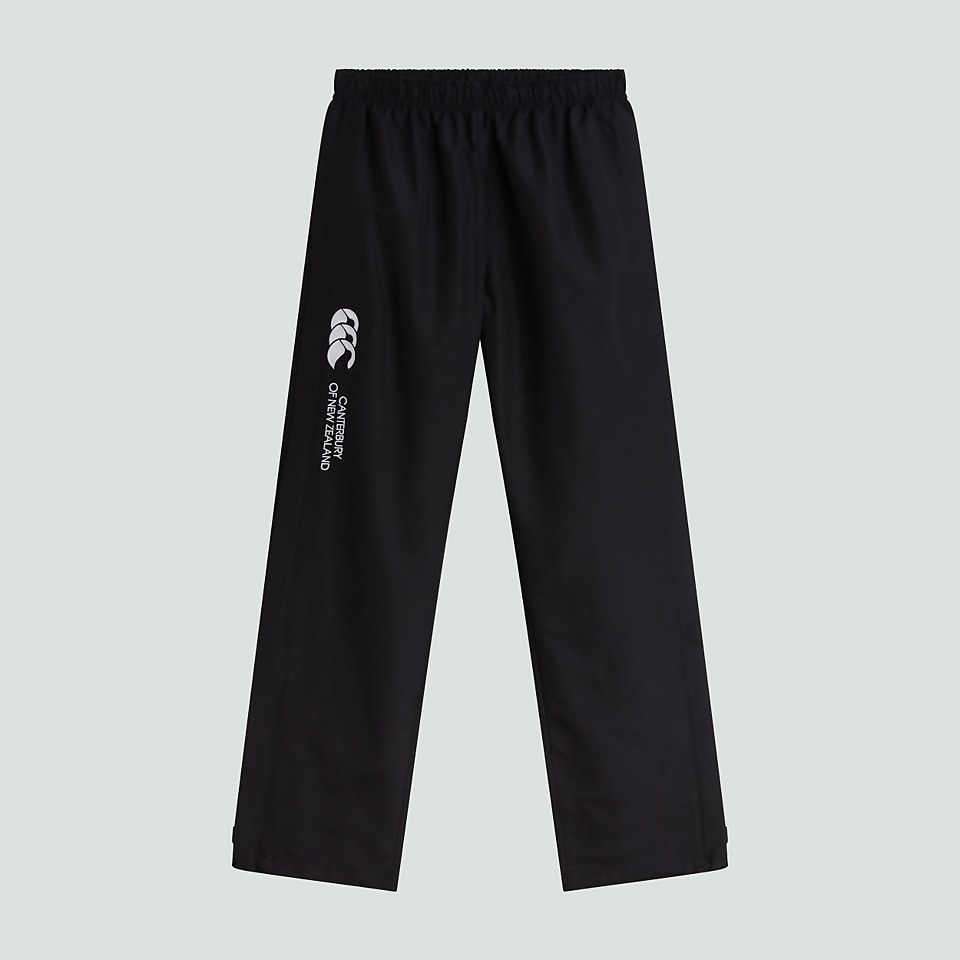 WOMENS OPEN HEM STADIUM PANTS BLACK