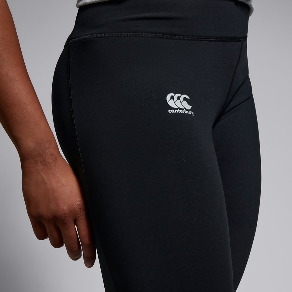 WOMENS VAPODRI FULL LENGTH TIGHT BLACK