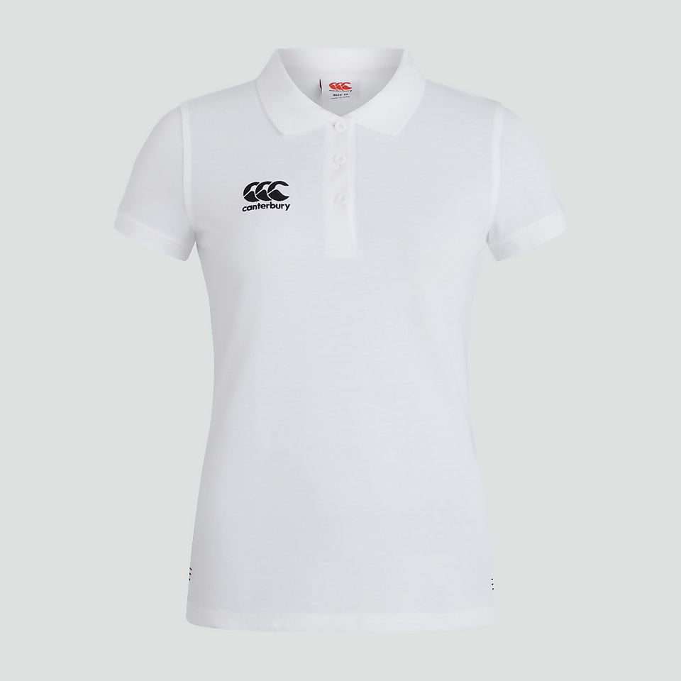 WOMENS WAIMAK POLO SHIRT WHITE