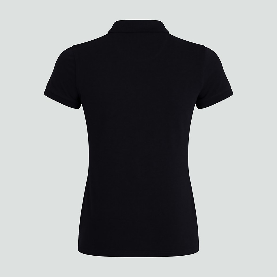 WOMENS WAIMAK POLO SHIRT BLACK