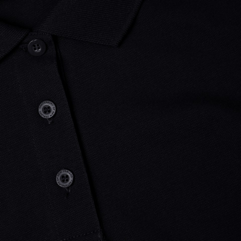 WOMENS WAIMAK POLO SHIRT BLACK