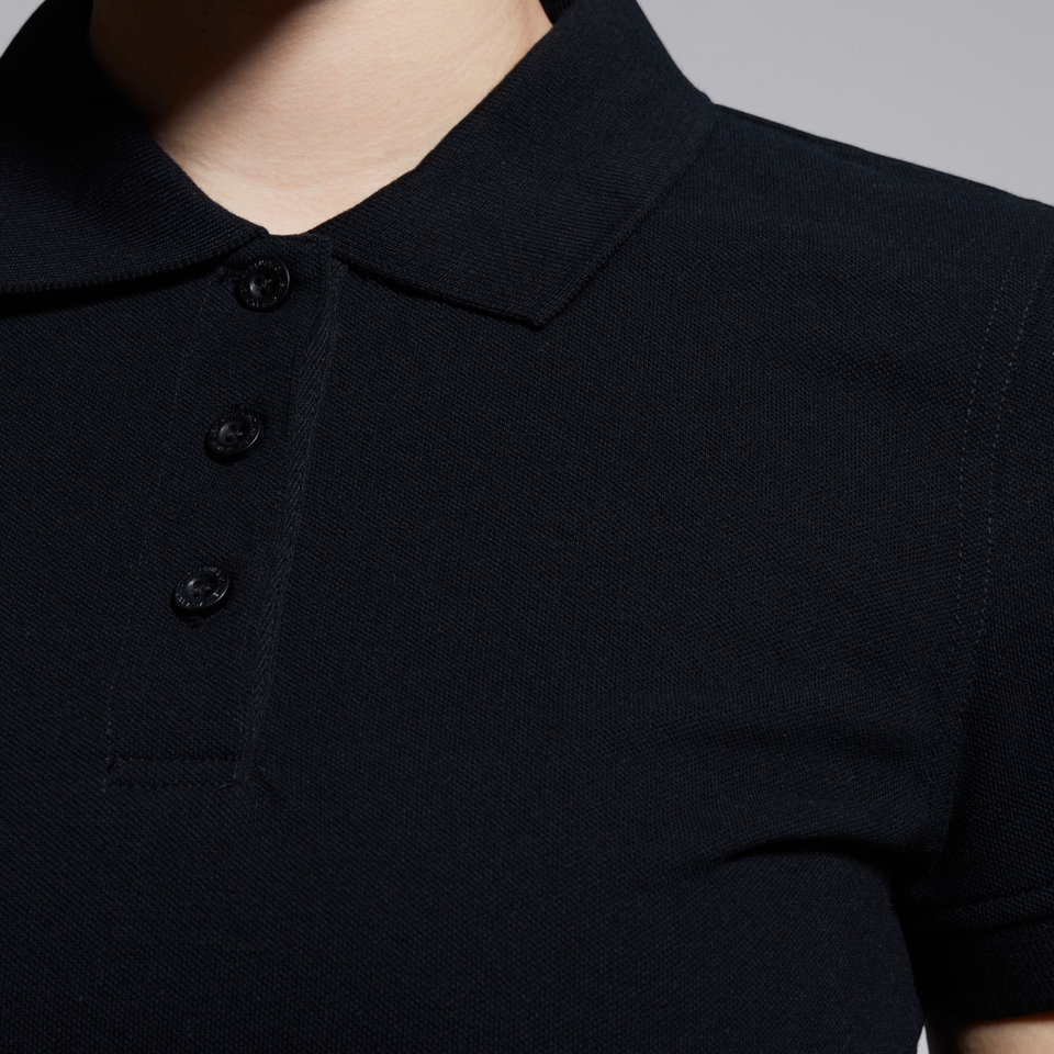 CANTERBURY WAIMAK POLOWOMENS BLACK
