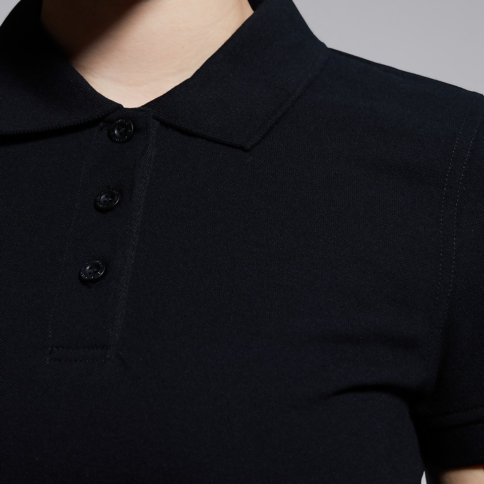 WOMENS WAIMAK POLO SHIRT BLACK