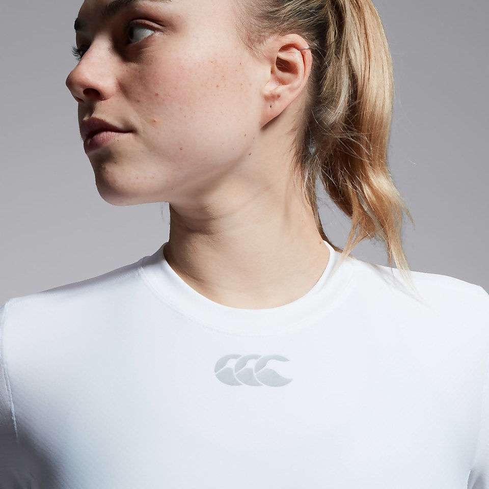 WOMENS THERMOREG LONG SLEEVED TOP WHITE