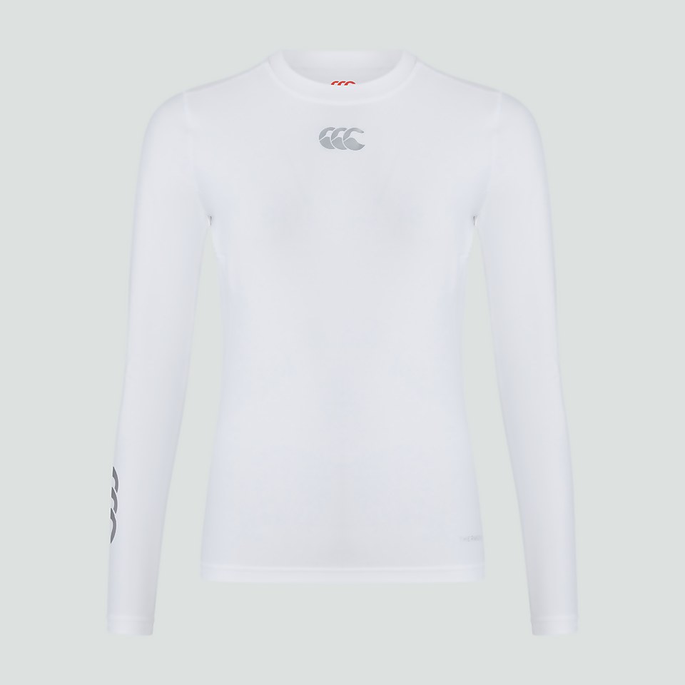 WOMENS THERMOREG LONG SLEEVED TOP WHITE