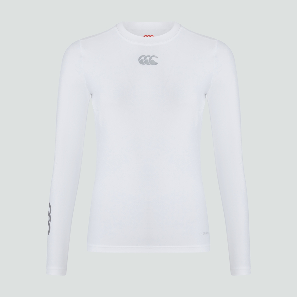 CANTERBURY THERMOREG LONG SLEEVE TOP WHITE