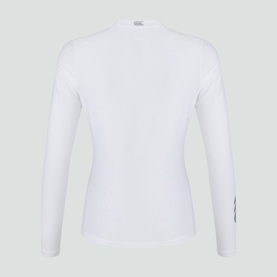 CANTERBURY THERMOREG LONG SLEEVE TOP WHITE