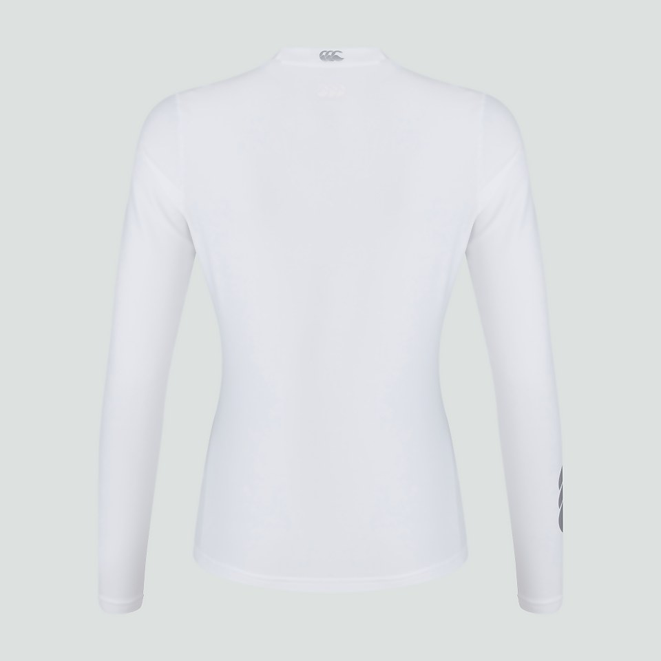 WOMENS THERMOREG LONG SLEEVED TOP WHITE
