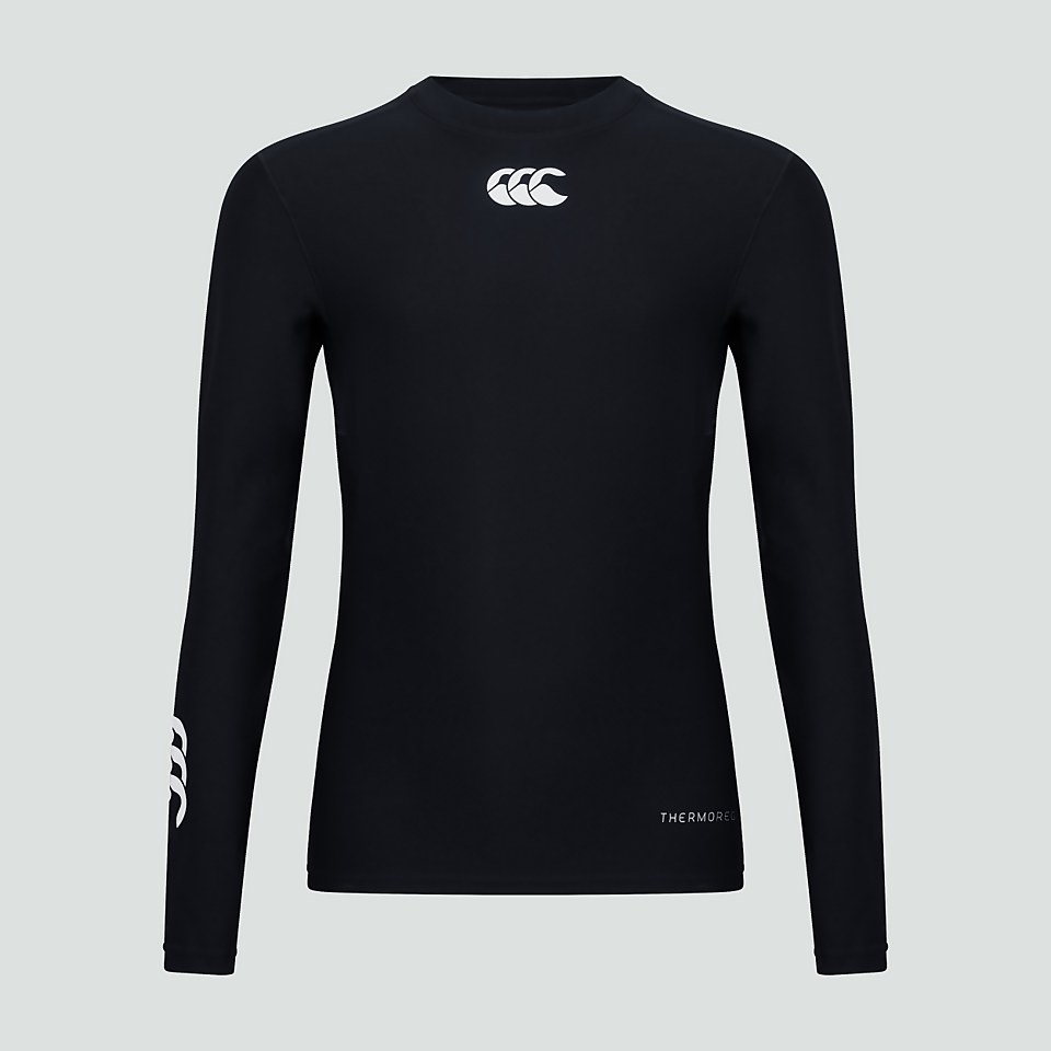WOMENS THERMOREG LONG SLEEVED TOP BLACK