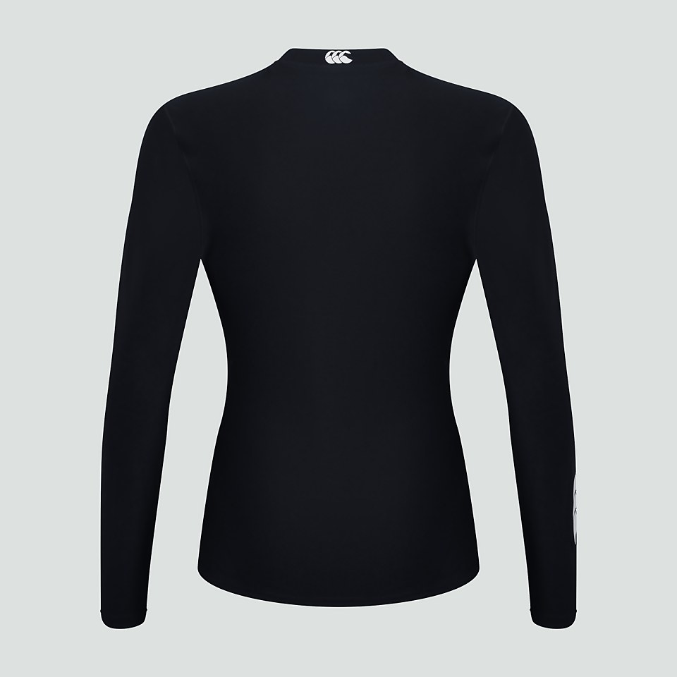 WOMENS THERMOREG LONG SLEEVED TOP BLACK