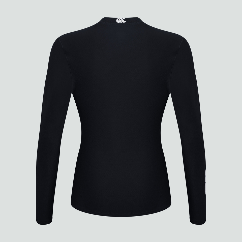 CANTERBURY THERMOREG LONG SLEEVE TOP BLACK
