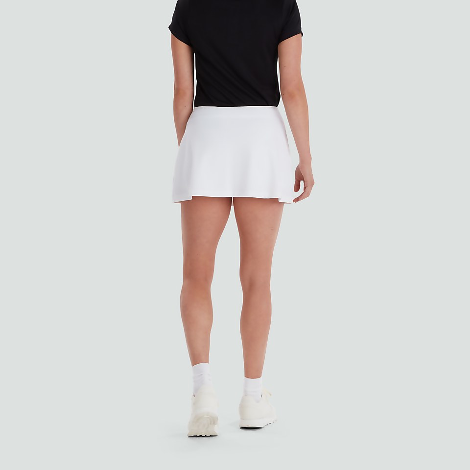 WOMENS PLAIN SKORT WHITE