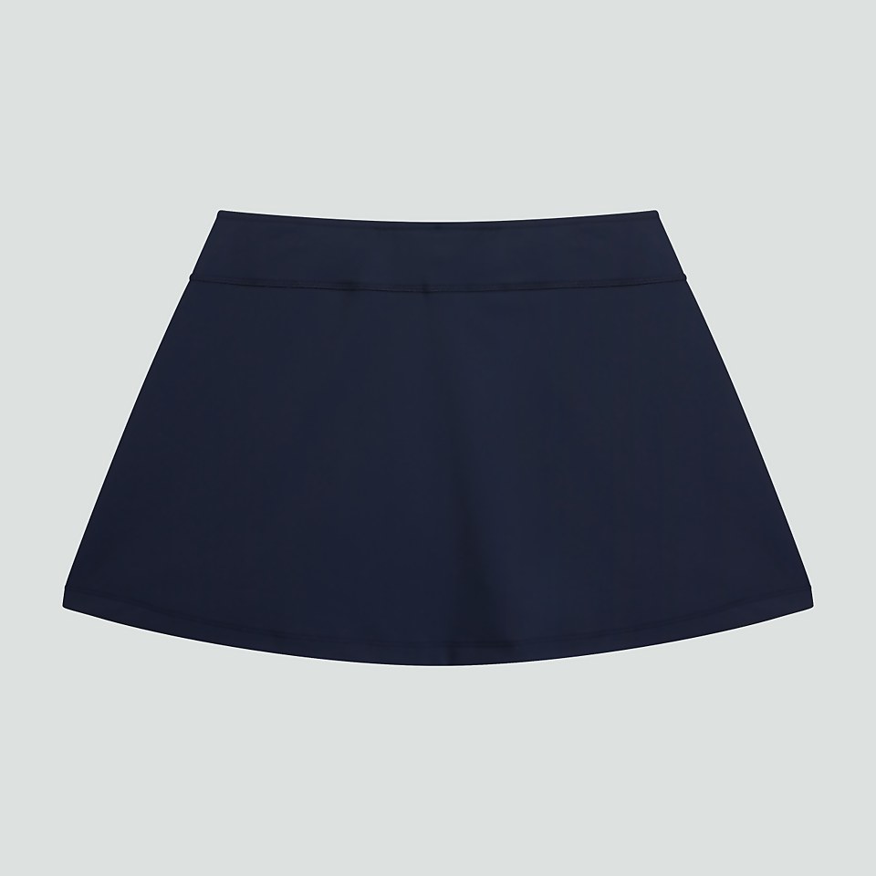 WOMENS PLAIN SKORT NAVY