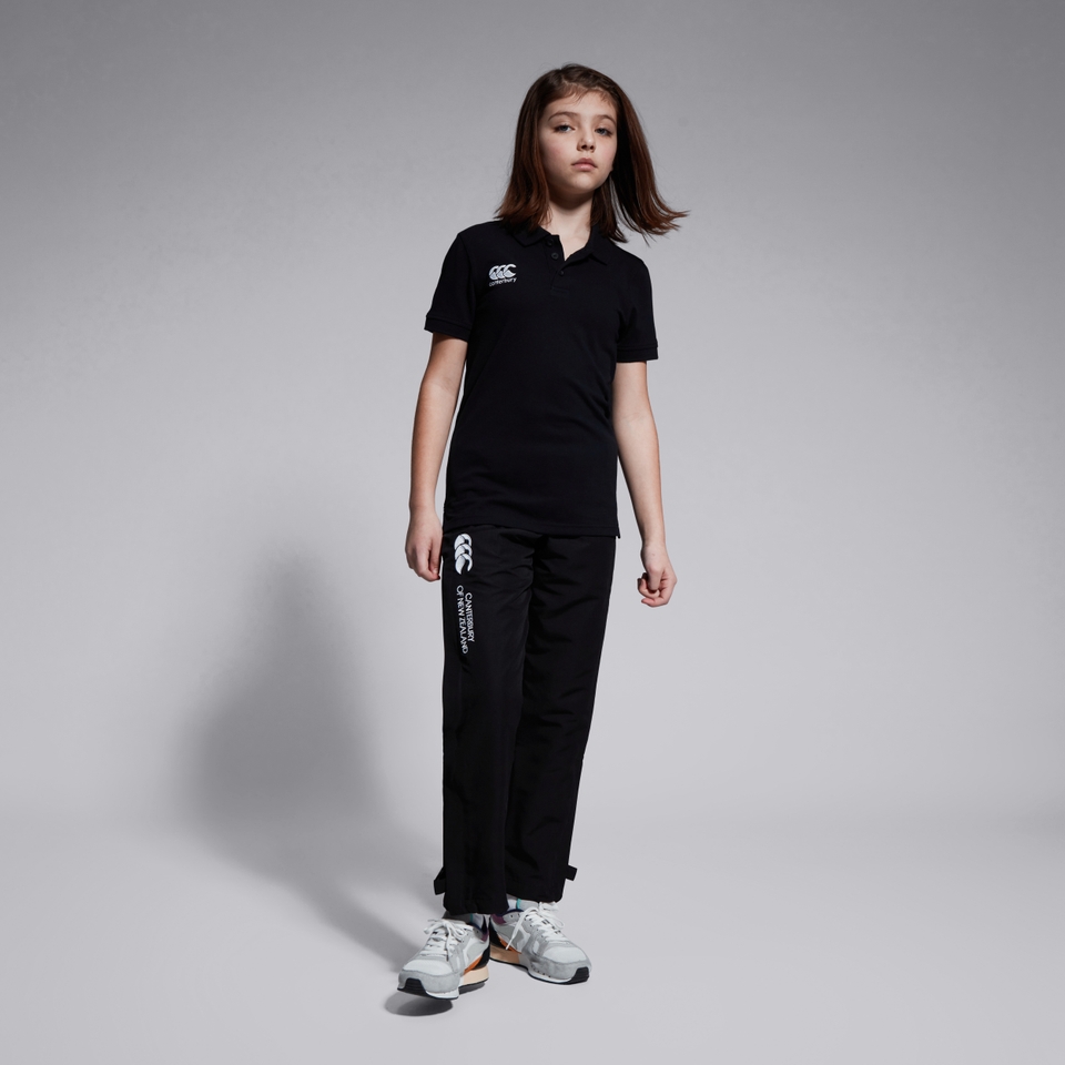 KIDS OPEN HEM STADIUM PANT BLACK