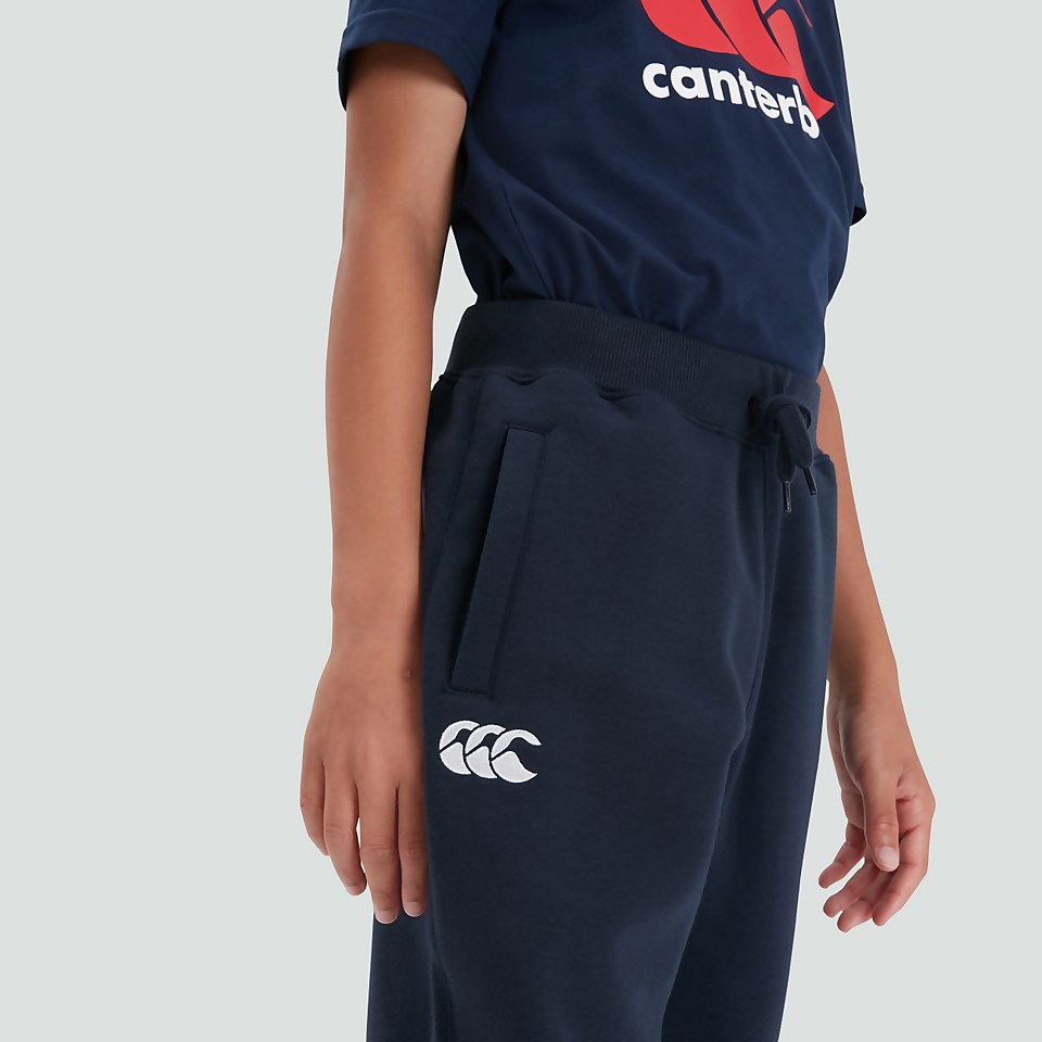 JUNIOR UNISEX COMBINATION SWEAT PANT NAVY