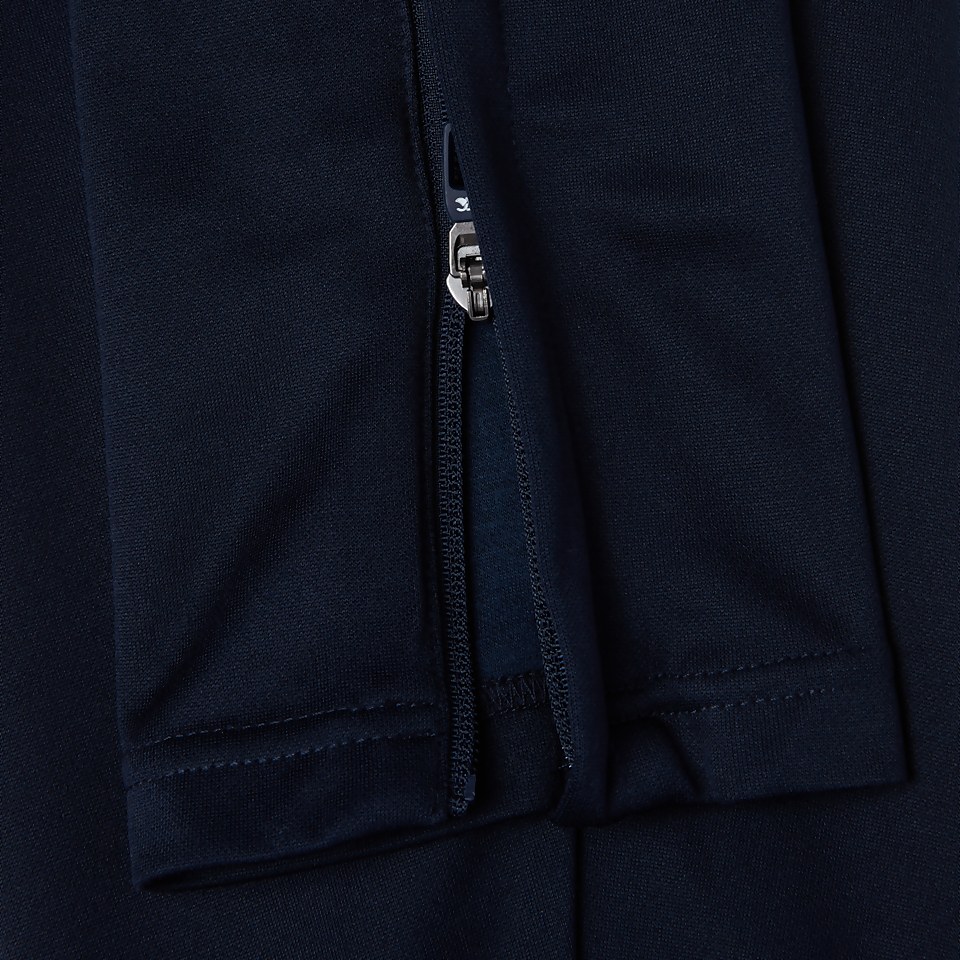JUNIOR UNISEX STRETCH TAPERED POLY KNIT PANTS NAVY