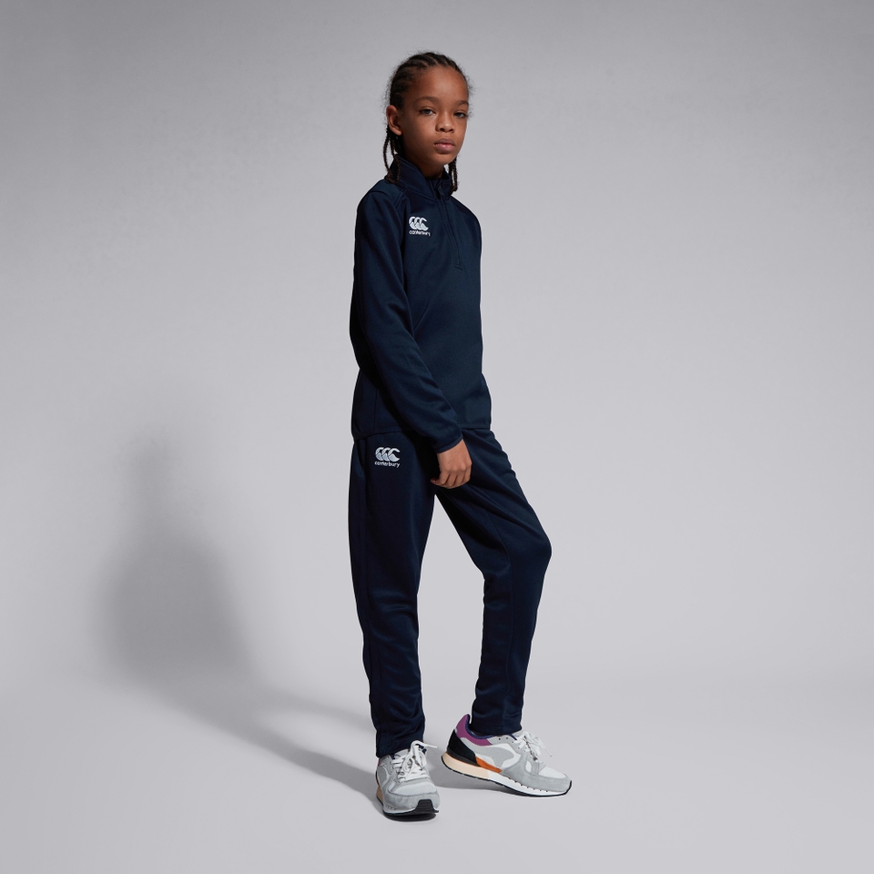 CANTERBURY STRETCH TAPERED POLYKNIT NAVY