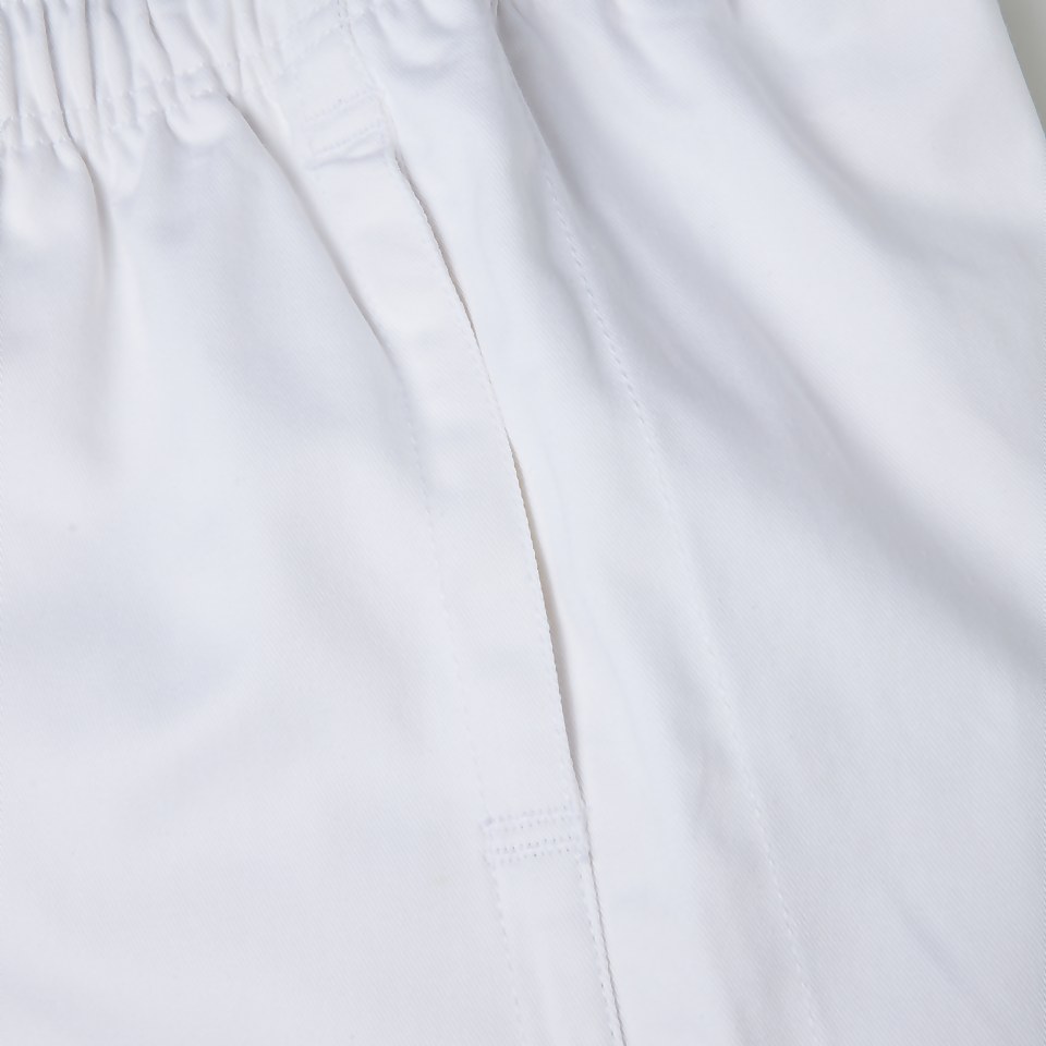 JUNIOR UNISEX PROFESSIONAL COTTON SHORT WHITE