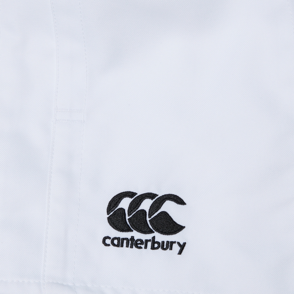 CANTERBURY PROFESSIONAL POLYESTER SH WHITE