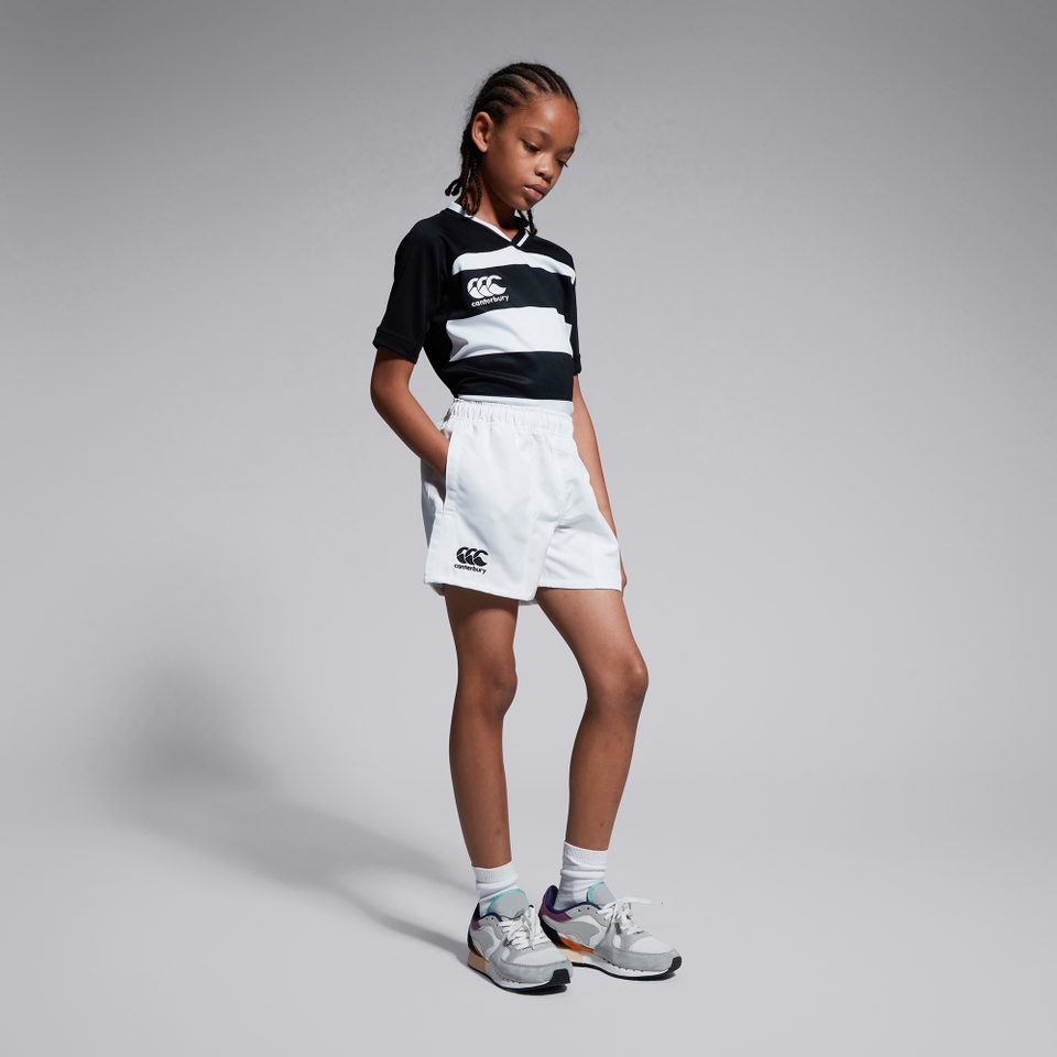 CANTERBURY PROFESSIONAL POLYESTER SH WHITE