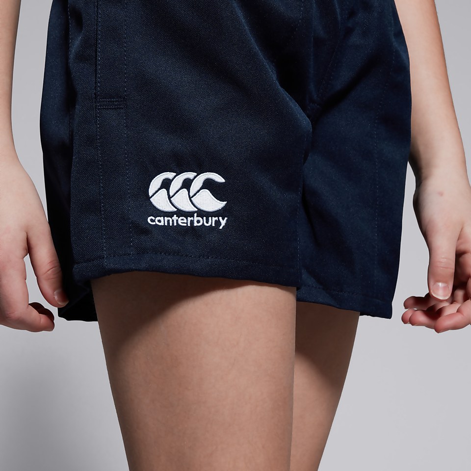 JUNIOR UNISEX PROFESSIONAL POLYESTER SHORT NAVY