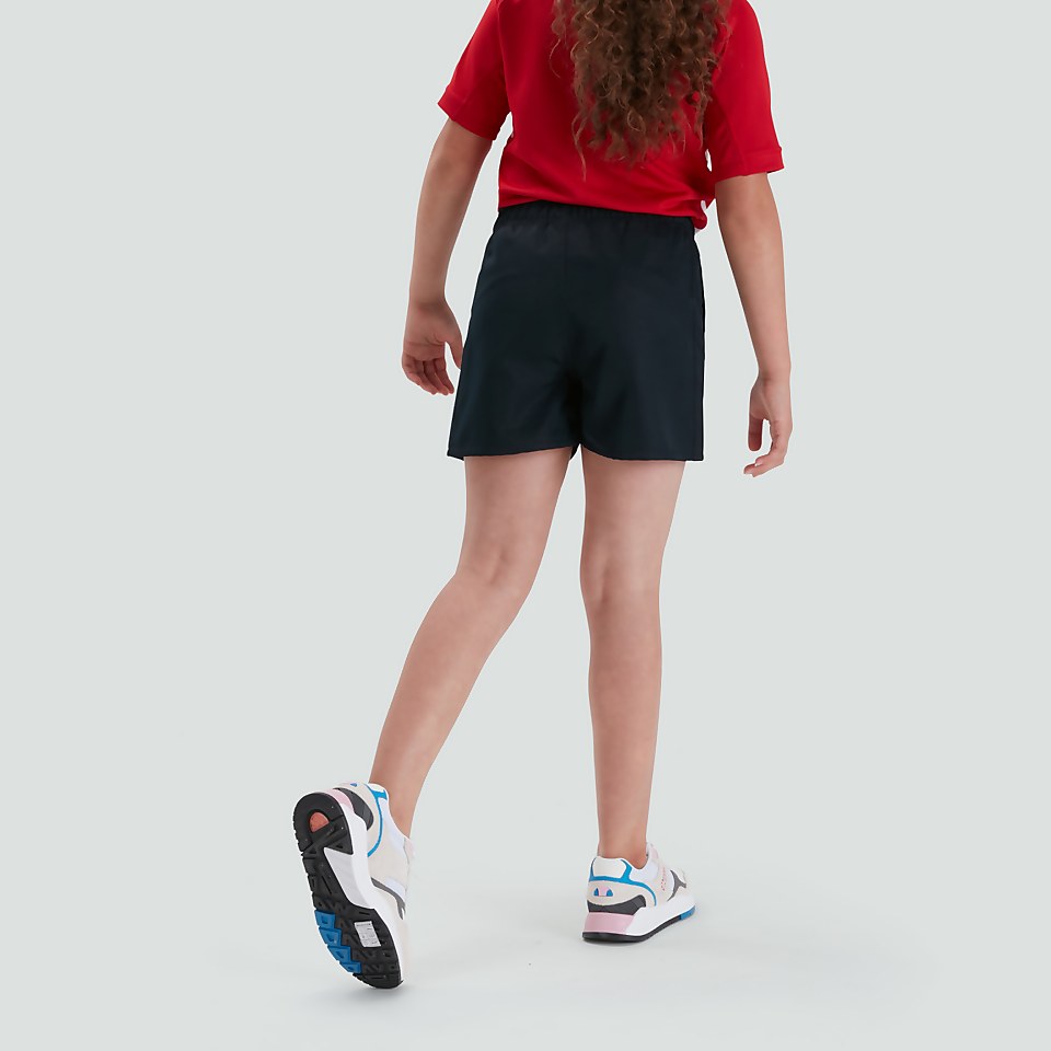JUNIOR UNISEX PROFESSIONAL POLYESTER SHORT BLACK