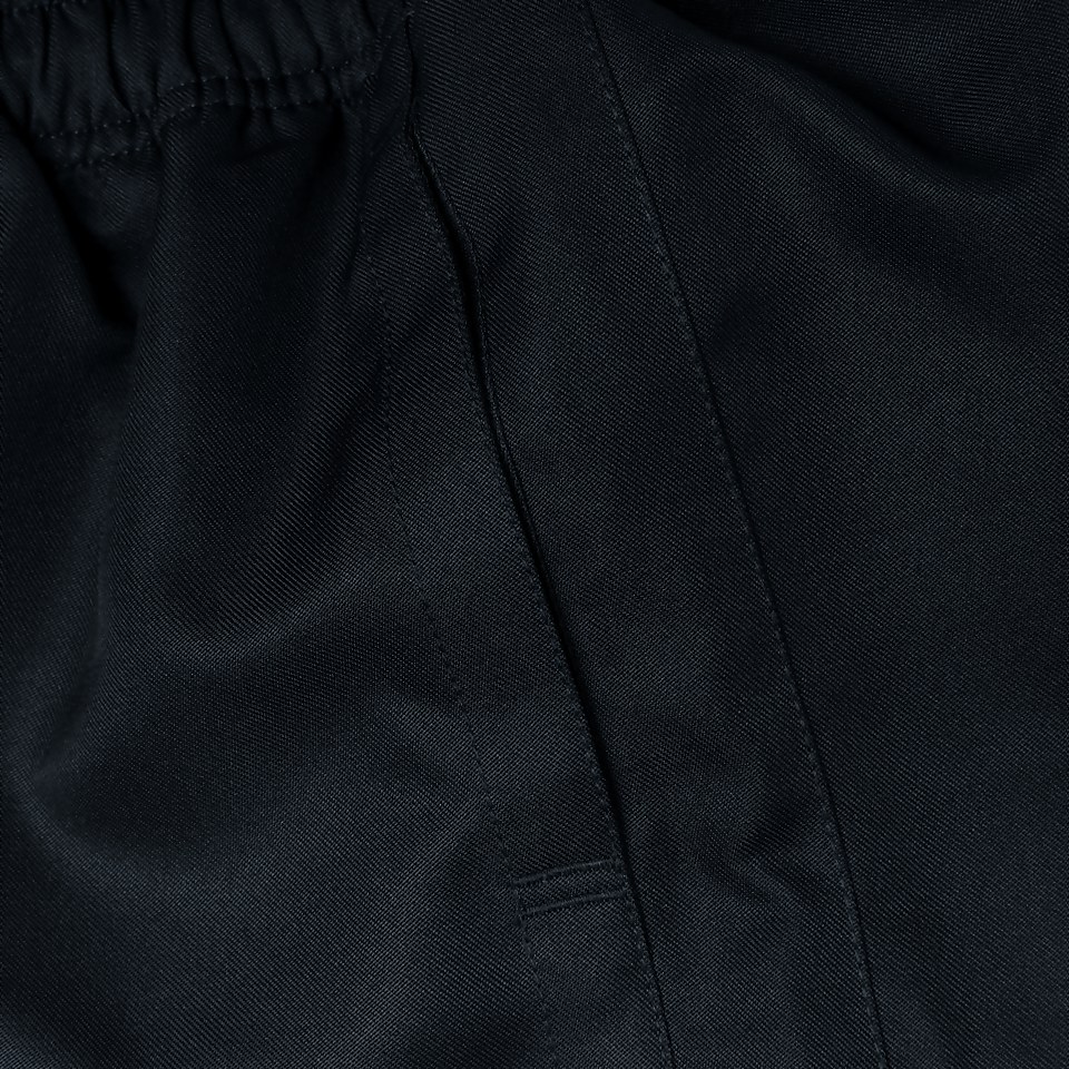 JUNIOR UNISEX PROFESSIONAL POLYESTER SHORT BLACK