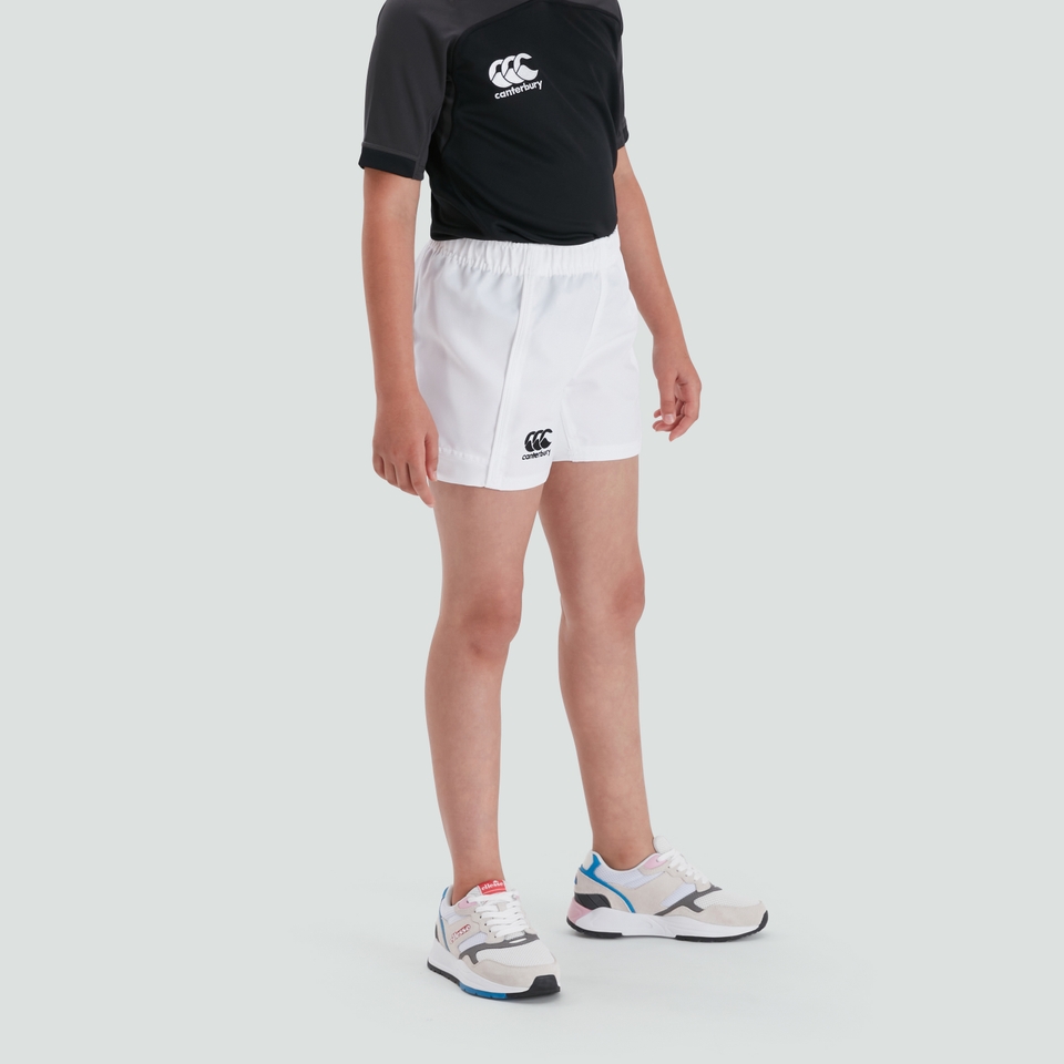 CANTERBURY ADVANTAGE SHORT JUNIOR WHITE