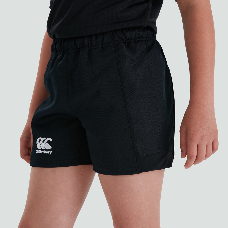 CANTERBURY ADVANTAGE SHORT JUNIOR BLACK