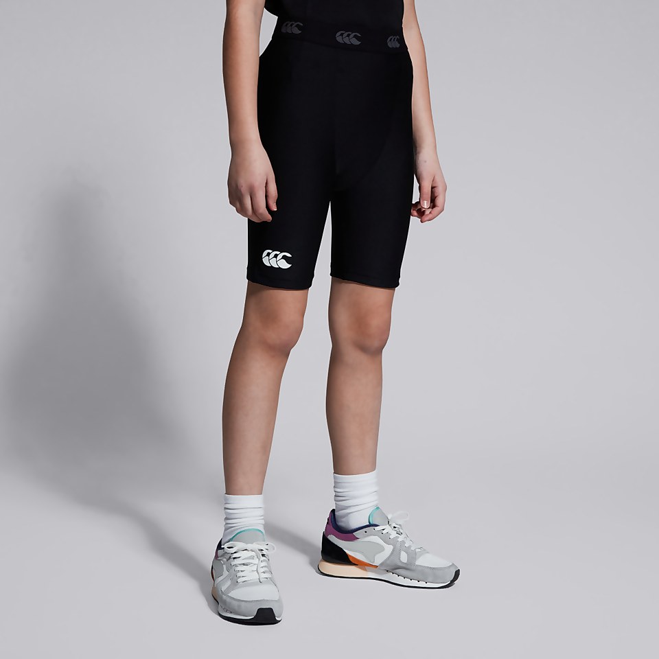 JUNIOR UNISEX THERMOREG SHORTS BLACK
