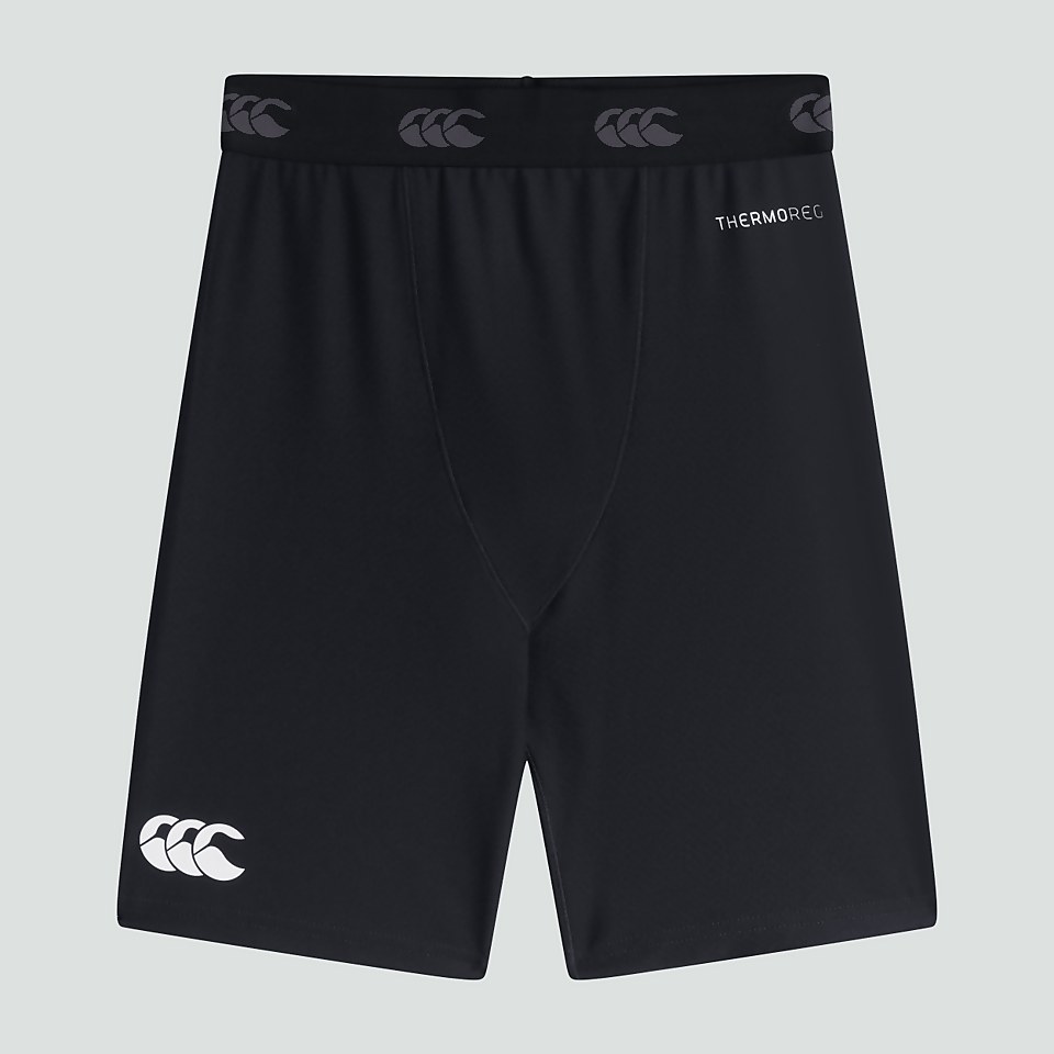 JUNIOR UNISEX THERMOREG SHORTS BLACK