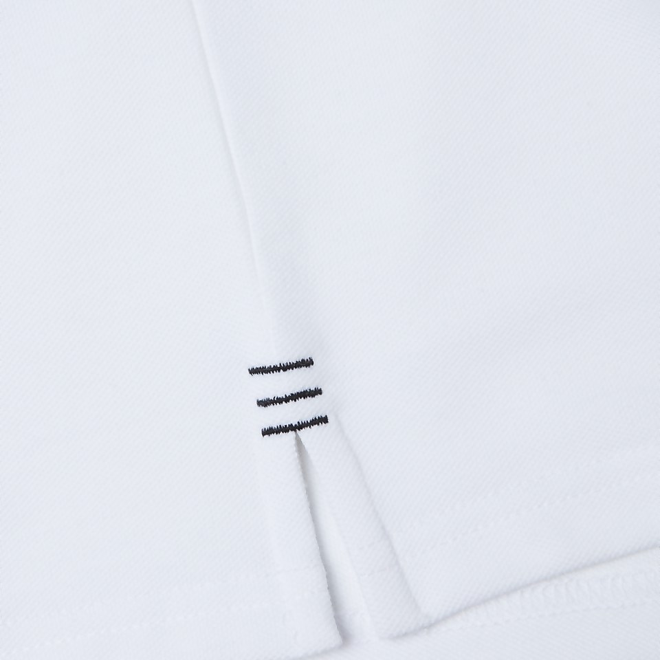 JUNIOR UNISEX WAIMAK POLO SHIRT WHITE
