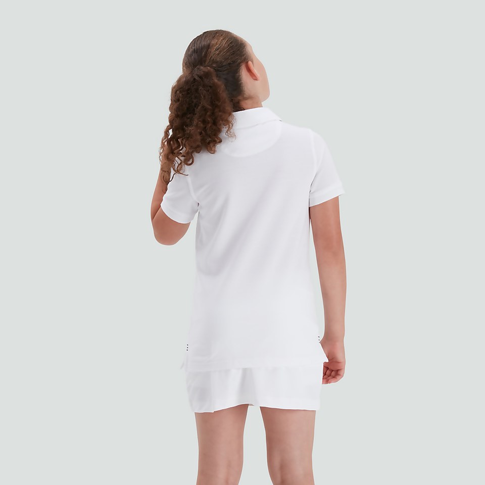 JUNIOR UNISEX WAIMAK POLO SHIRT WHITE