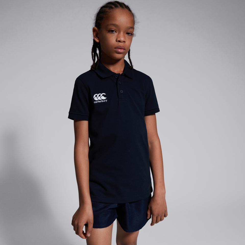 CANTERBURY WAIMAK POLO KIDS NAVY