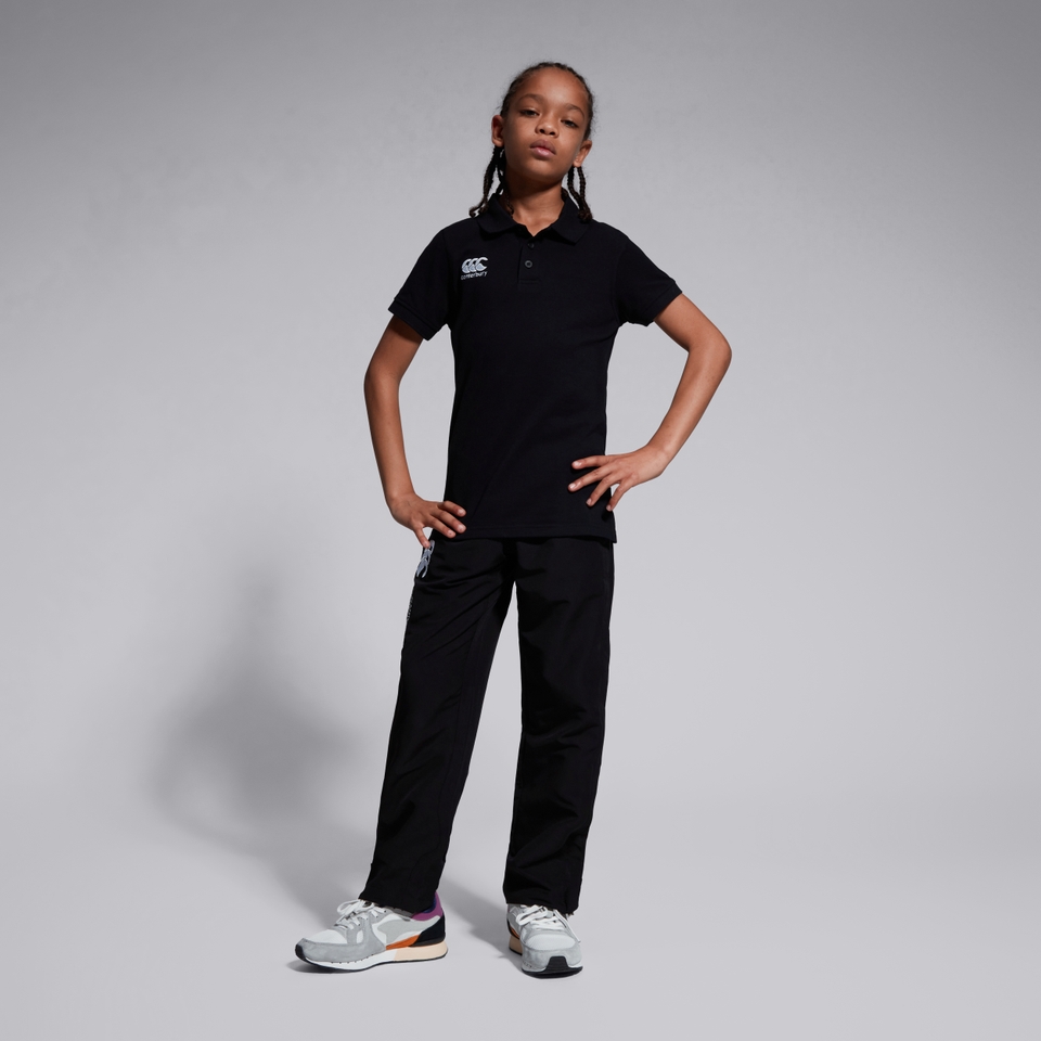 CANTERBURY WAIMAK POLO KIDS BLACK