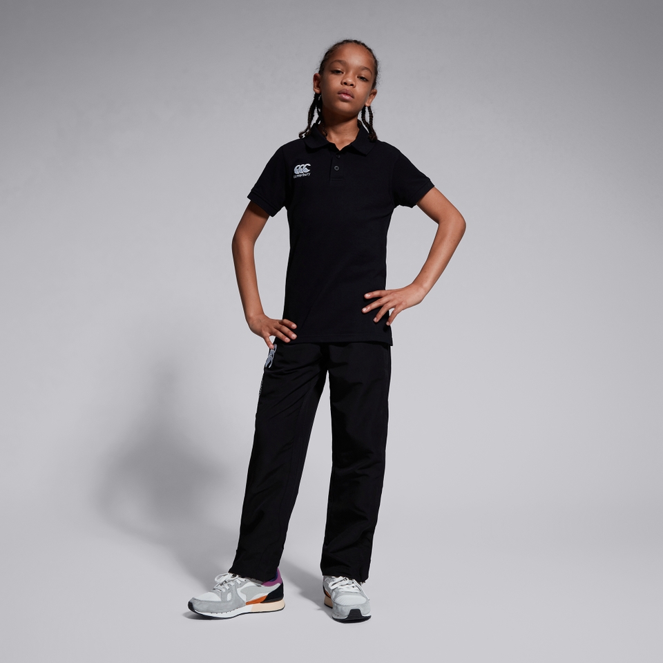 CANTERBURY WAIMAK POLO KIDS BLACK