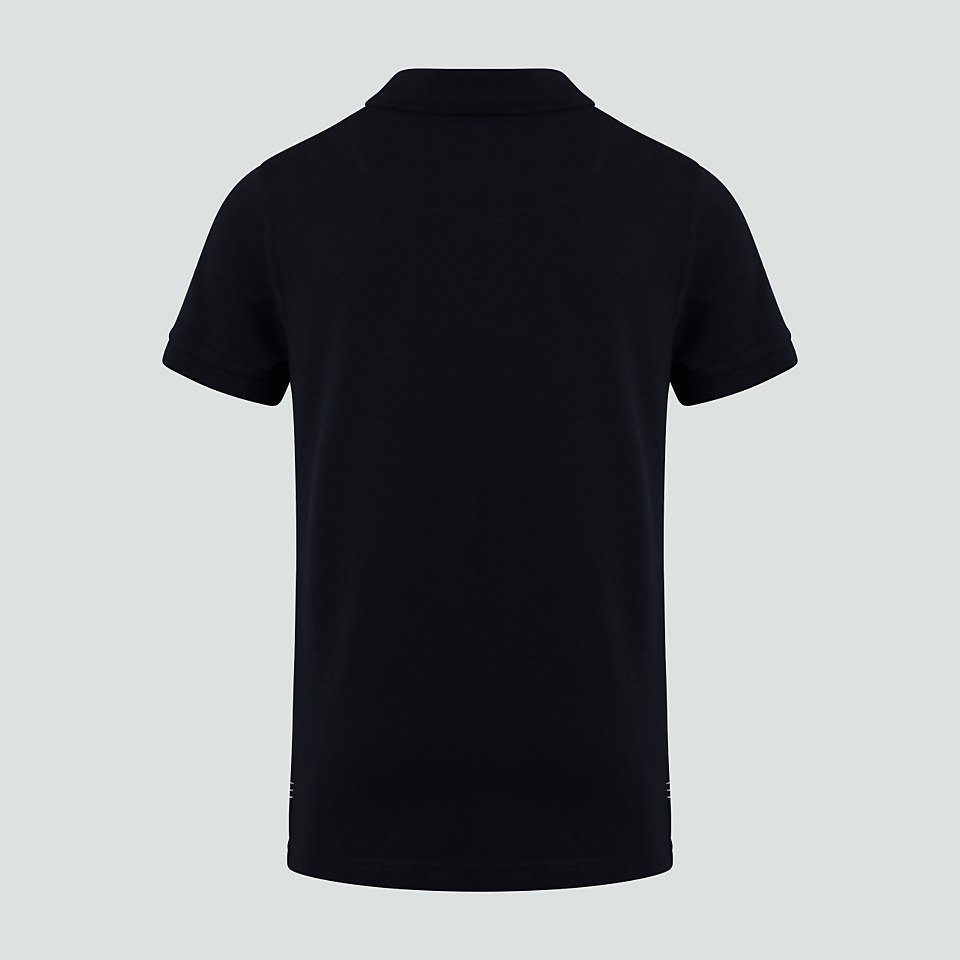 JUNIOR UNISEX WAIMAK POLO SHIRT BLACK