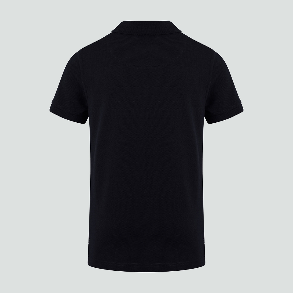 CANTERBURY WAIMAK POLO KIDS BLACK