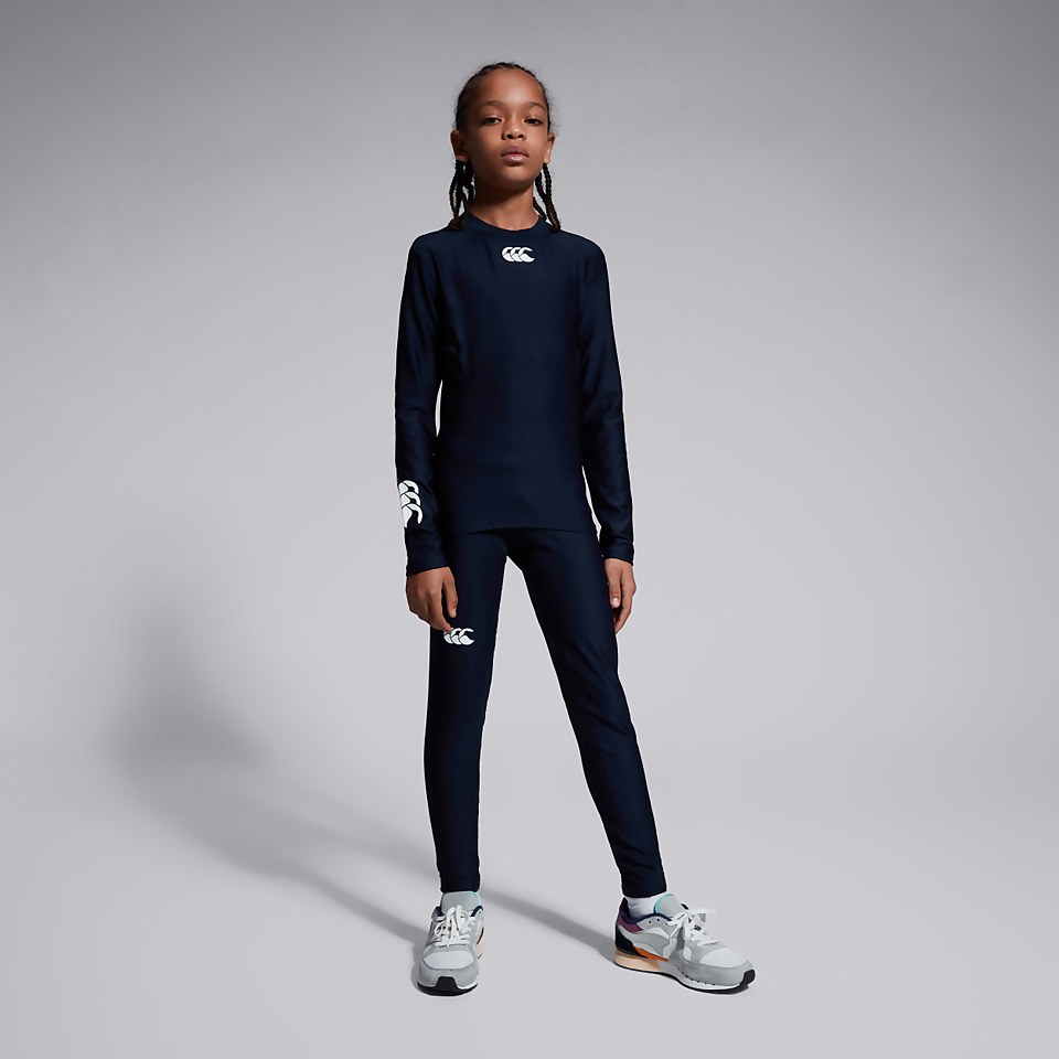 JUNIOR UNISEX THERMOREG LONG SLEEVED TOP NAVY